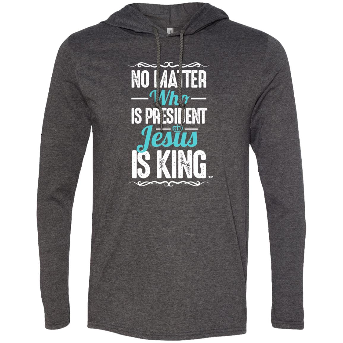 Jesus is King Men/Women Unisex Long Sleeve Hoodie T