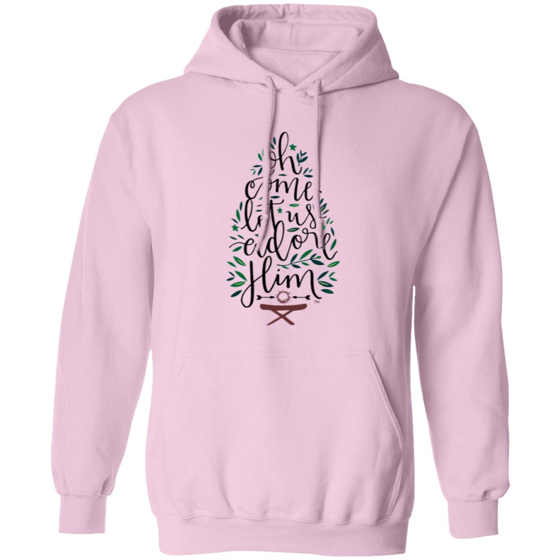 Let us adore Him - Men/Women Unisex Hoodie Sweatshirt