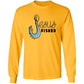 Big Hook Men/Women Unisex Cotton Long Sleeve T-Shirt