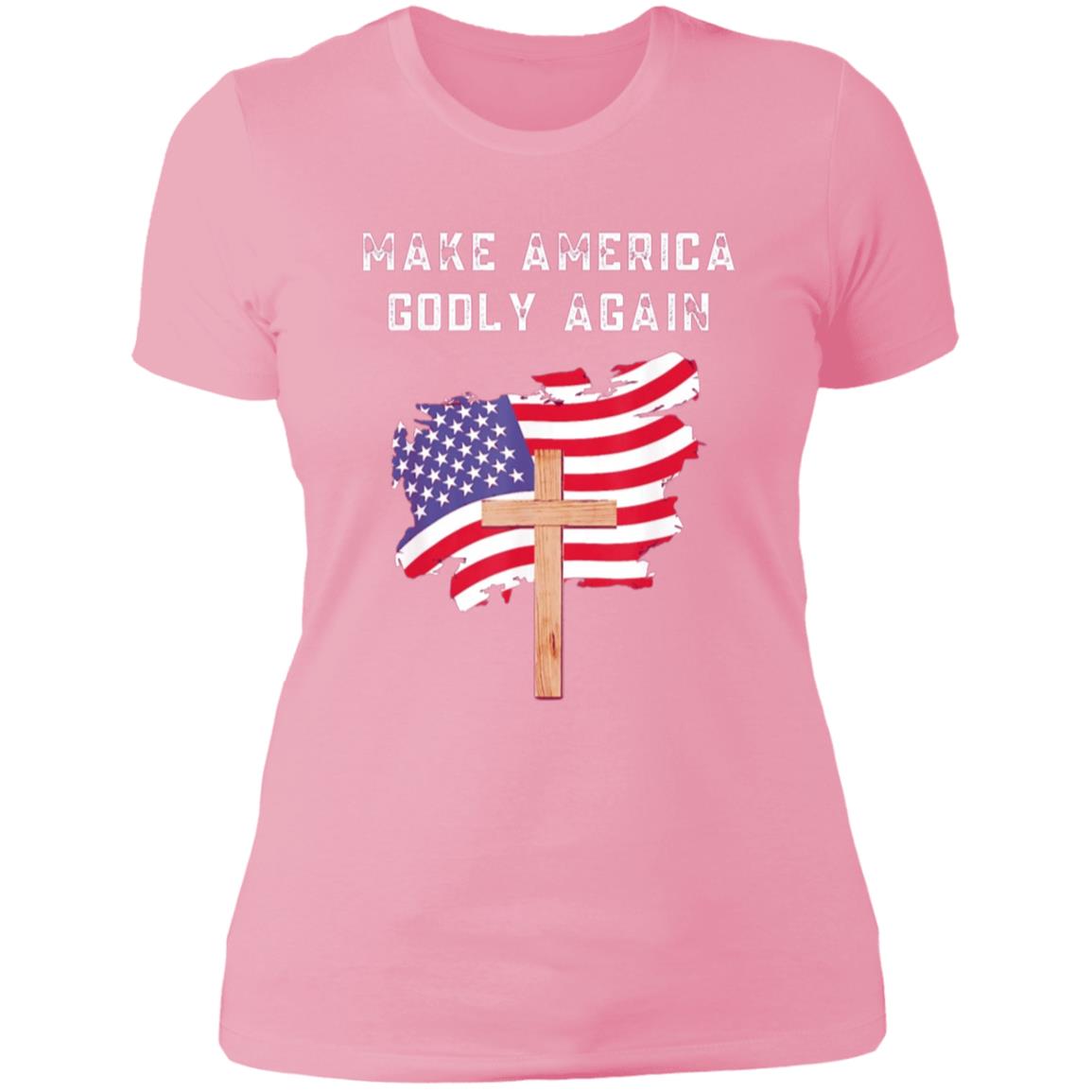 Make America Godly Again Women's Boyfriend T-Shirt