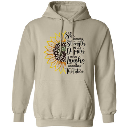 Sunflower Strength & Dignity Mother's Day Men/Women Unisex Hoodie Sweatshirt