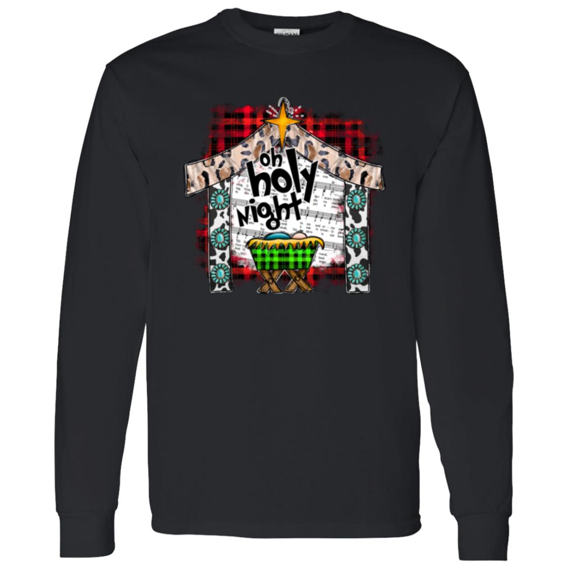 Oh Holy Night - Men/Women Unisex Classic Long Sleeve T-Shirt