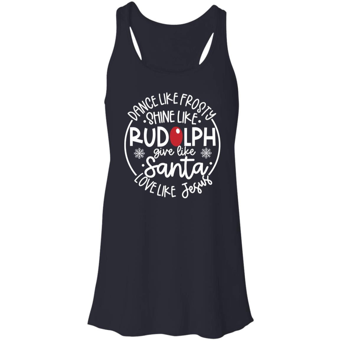 Love Like Jesus - Women's Flowy Racerback Tank