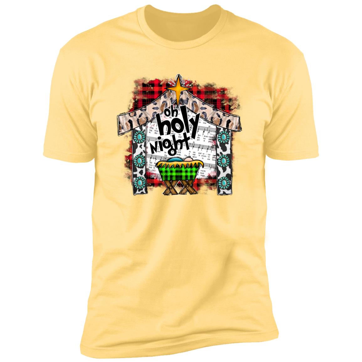 Oh Holy Night - Men's Premium Short Sleeve T-Shirt