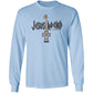 Cross Guitar Men/Women Unisex Cotton Long Sleeve T-Shirt
