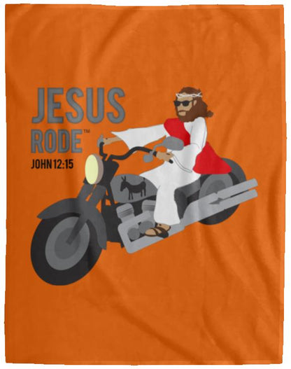 Cruis'n Jesus Rode - Cozy Plush Fleece Blanket - 60x80