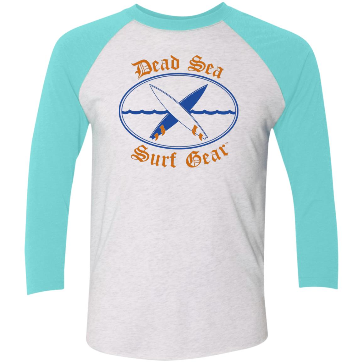 Dead Sea Surf Gear Men's Premium 3/4 Sleeve Raglan