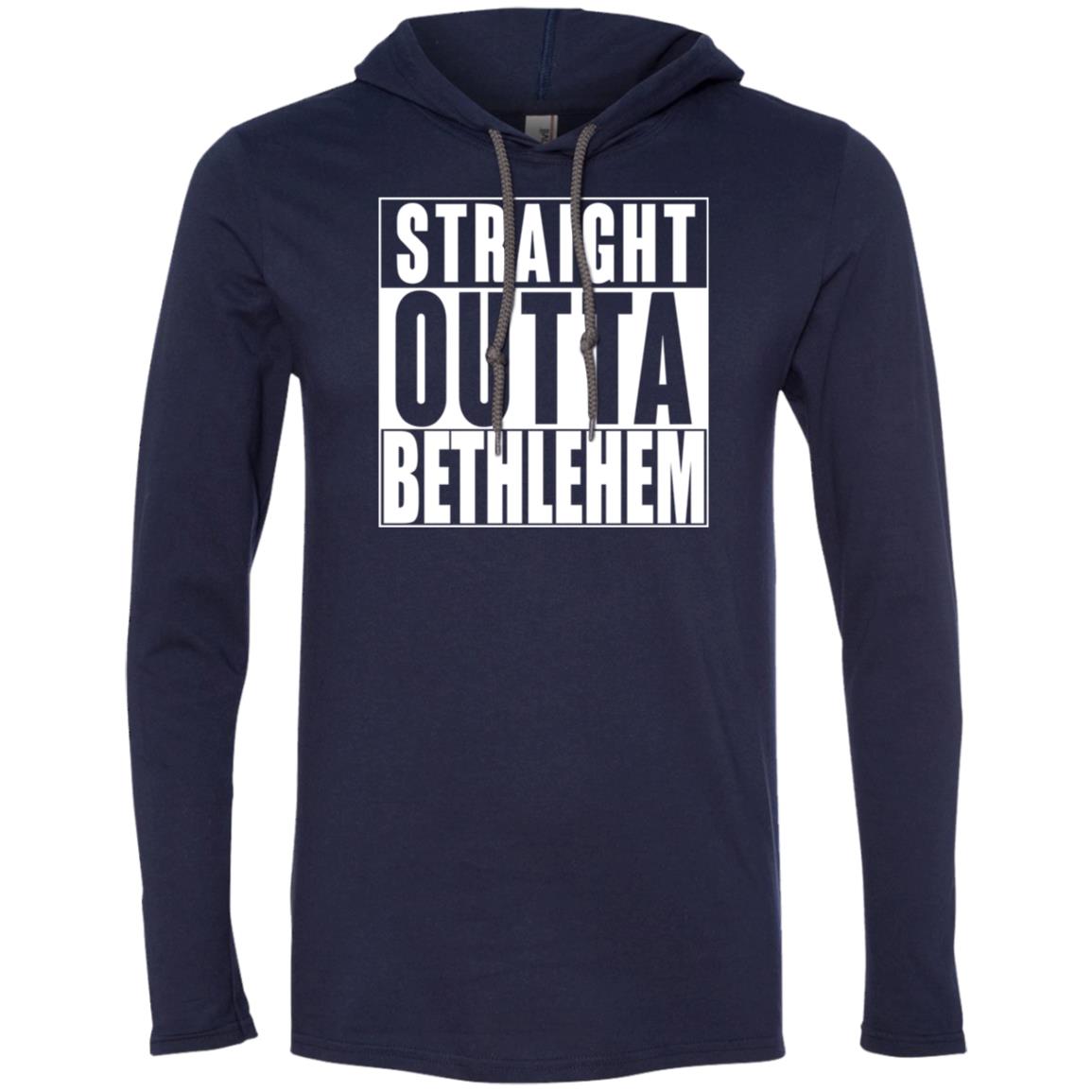 Straight Outta Bethlehem - Men/Women Unisex Long Sleeve Hoodie T