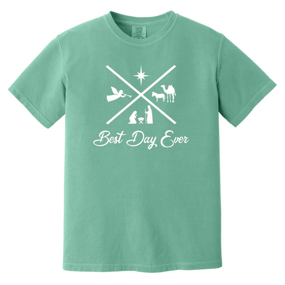 Best Day Ever - Men's Soft-Washed Comfort Cotton Short Sleeve T-Shirt