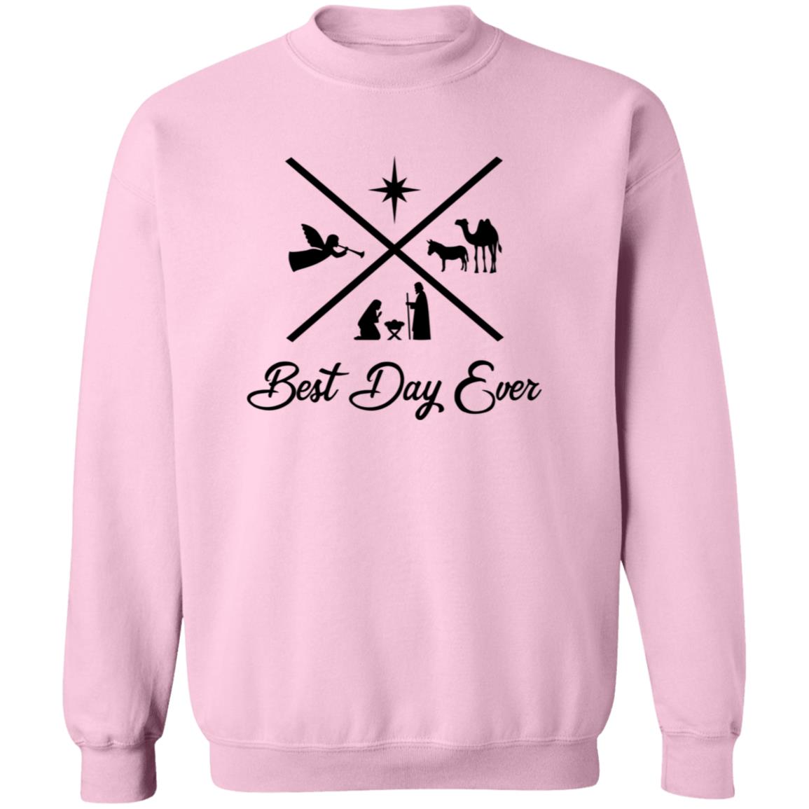 Best Day Ever - Men/Women Unisex Crewneck Sweatshirt