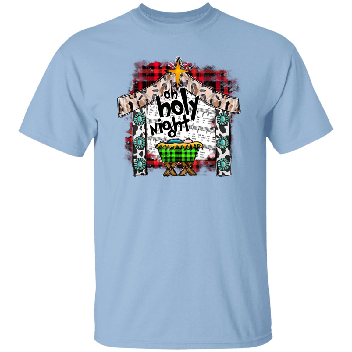 Oh Holy Night - Men's Cotton Short Sleeve T-Shirt