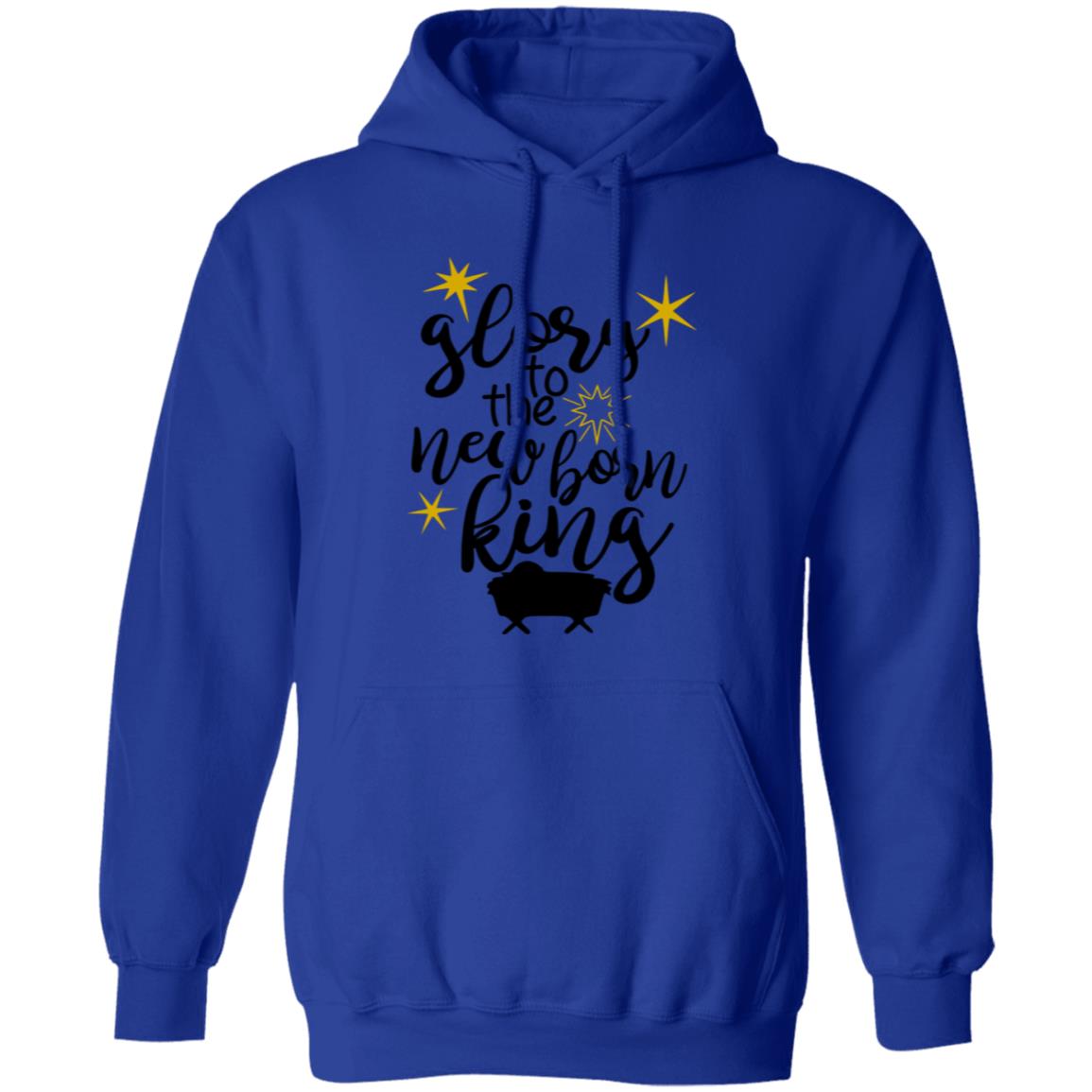 Glory to the new born King - Men/Women Unisex Hoodie Sweatshirt