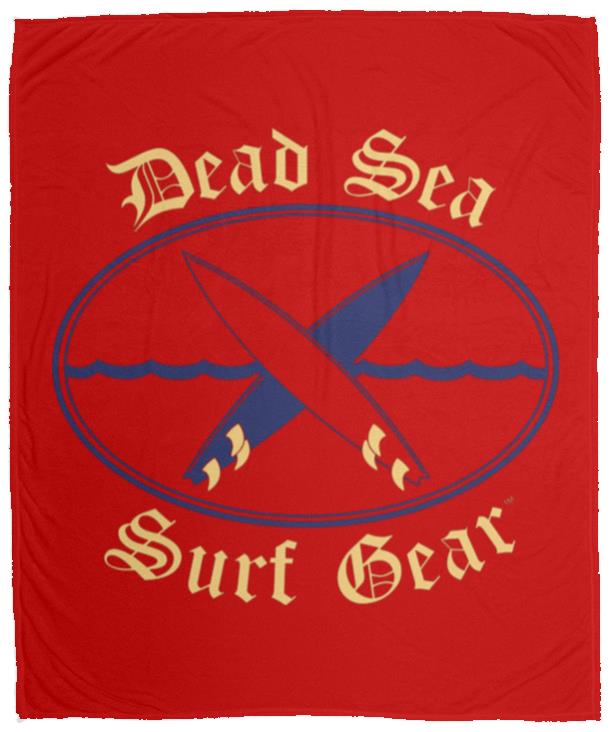 Dead Sea Surf Gear Cozy Plush Fleece Blanket - 50x60