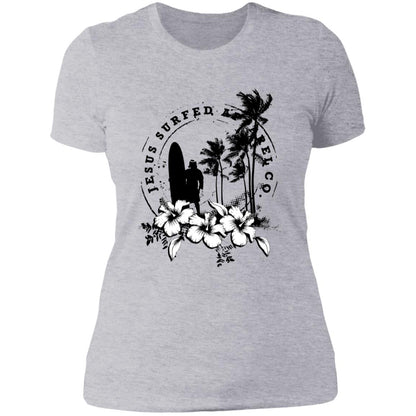 Jesus Surfed Apparel Women's Boyfriend T-Shirt