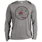 153 Fish - Men's Long Sleeve Heather Colorblock Performance Shirt