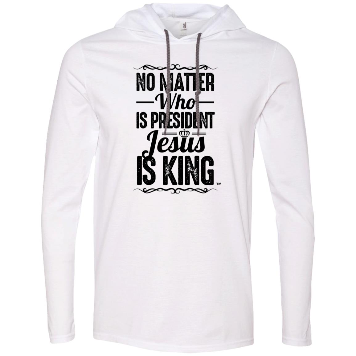 Jesus is King Men/Women Unisex Long Sleeve Hoodie T