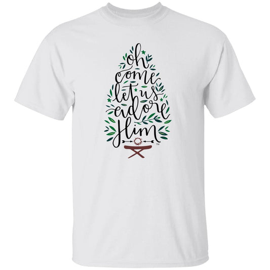 Let us adore Him  - Men's Cotton Short Sleeve T-Shirt