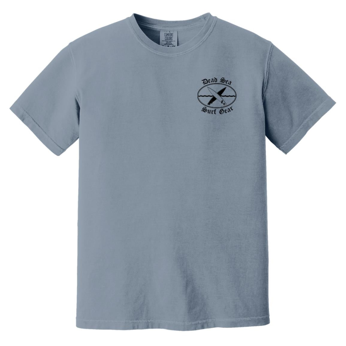 Dead Sea Surf Gear - Men's Soft-Washed Comfort Cotton Short Sleeve T-Shirt