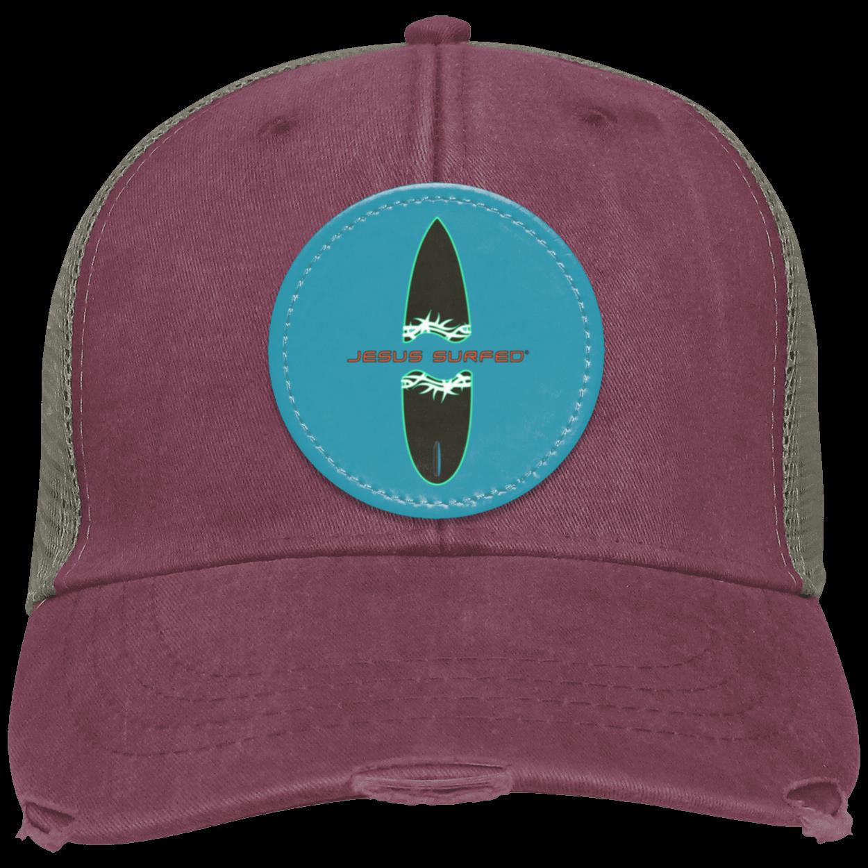 Broken Board Distressed Ollie Cap - Circle Patch