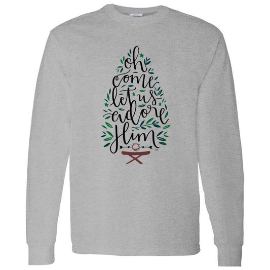 Let us adore Him - Men/Women Unisex Classic Long Sleeve T-Shirt