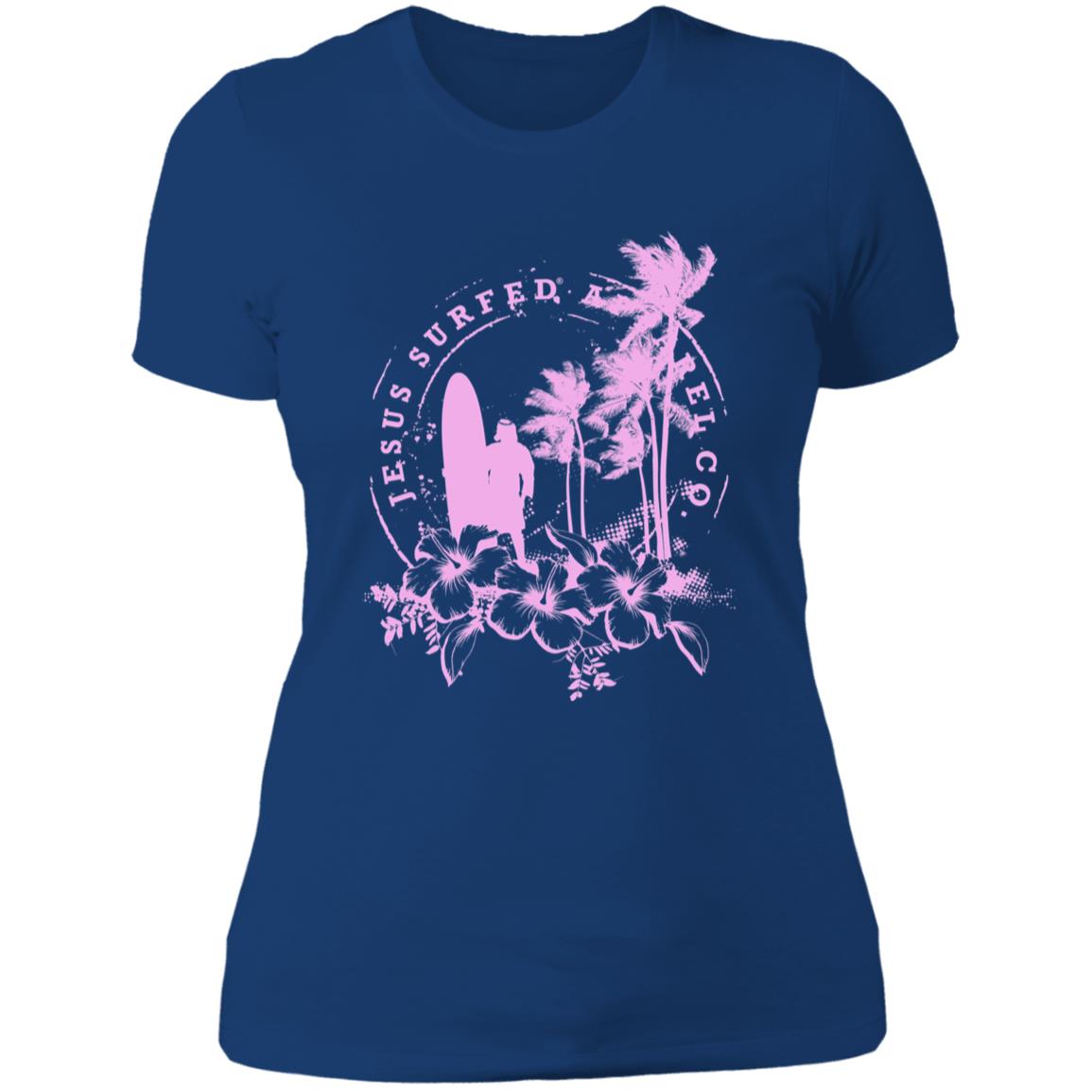 Jesus Surfed Apparel - Women's Boyfriend T-Shirt