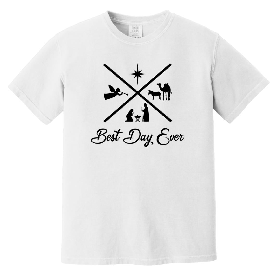 Best Day Ever - Men's Soft-Washed Comfort Cotton Short Sleeve T-Shirt