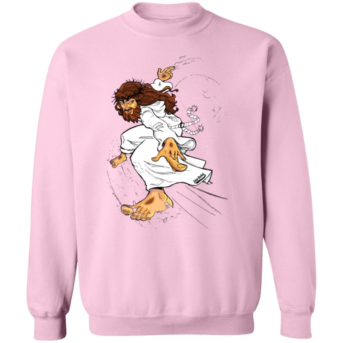Big Jesus Men/Women Unisex Crewneck Sweatshirt