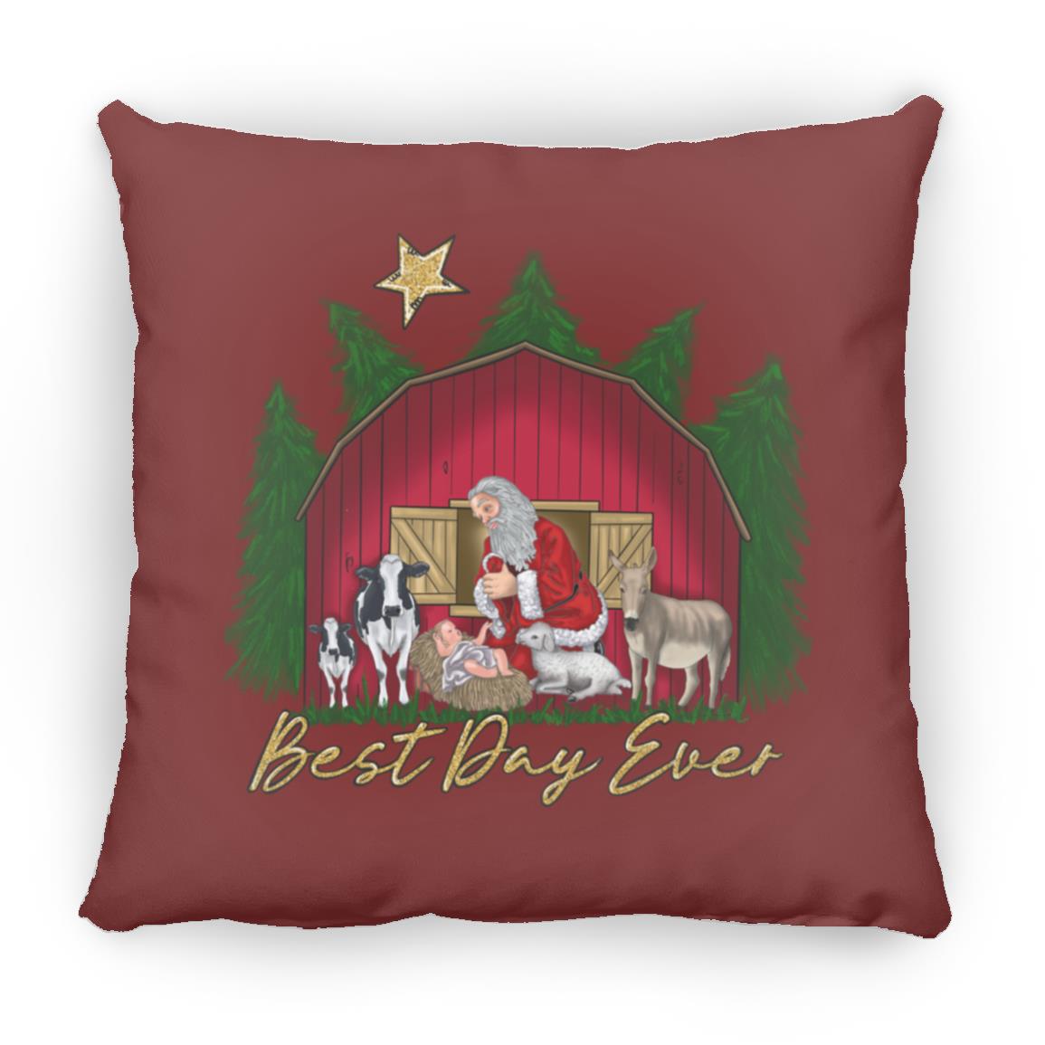 Best Day Ever - Large Square Pillow