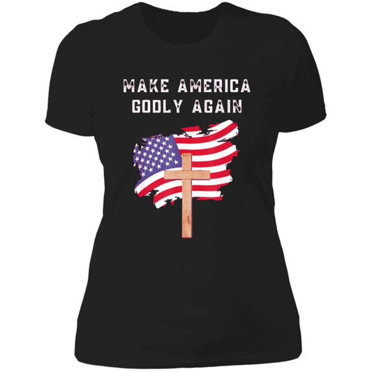 Make America Godly Again Women's Boyfriend T-Shirt