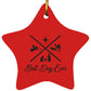 Best Day Ever - Star Ornament