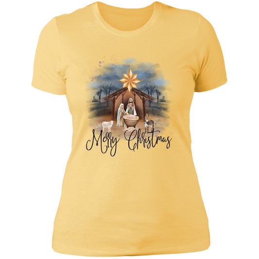 Merry Christmas - Women's Boyfriend T-Shirt