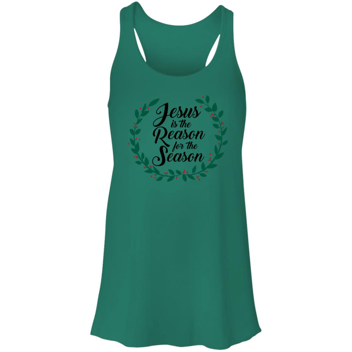 Reason for the Season - Women's Flowy Racerback Tank