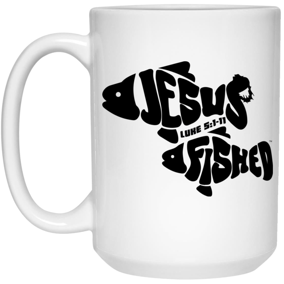 OneFish TwoFish 15oz White Mug