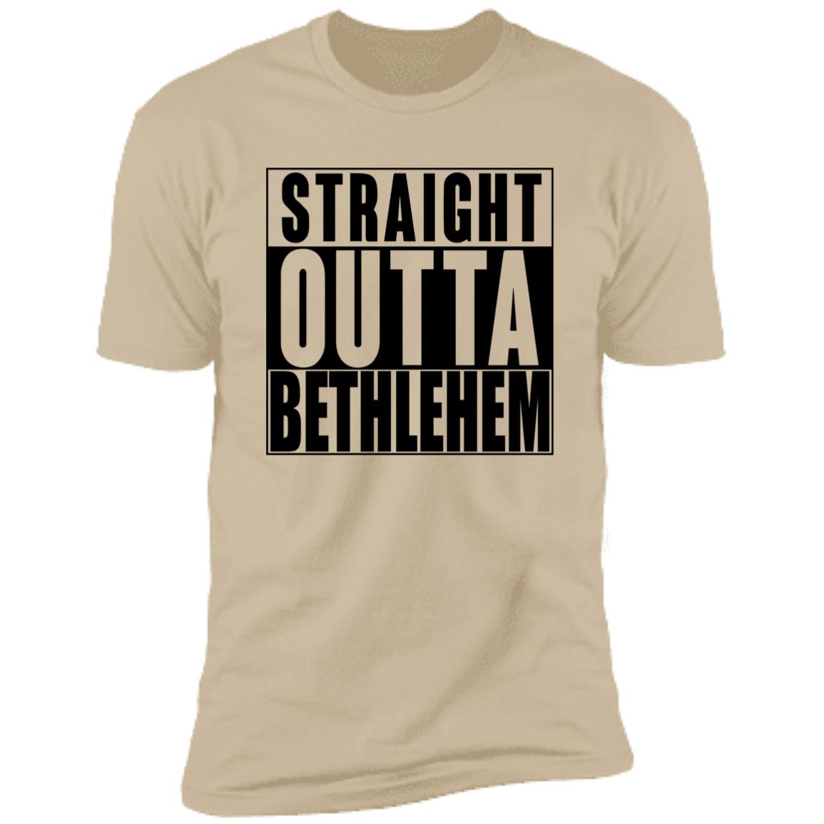 Straight Outta Bethlehem - Men's Premium Short Sleeve T-Shirt