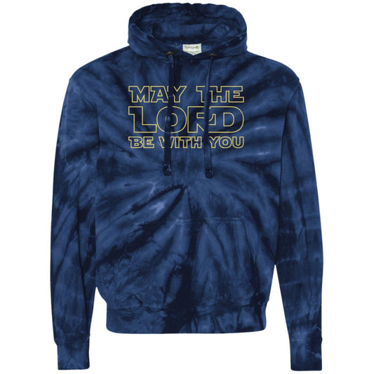 May The Lord Be With You Men/Women Unisex Tie-Dyed Pullover Hoodie