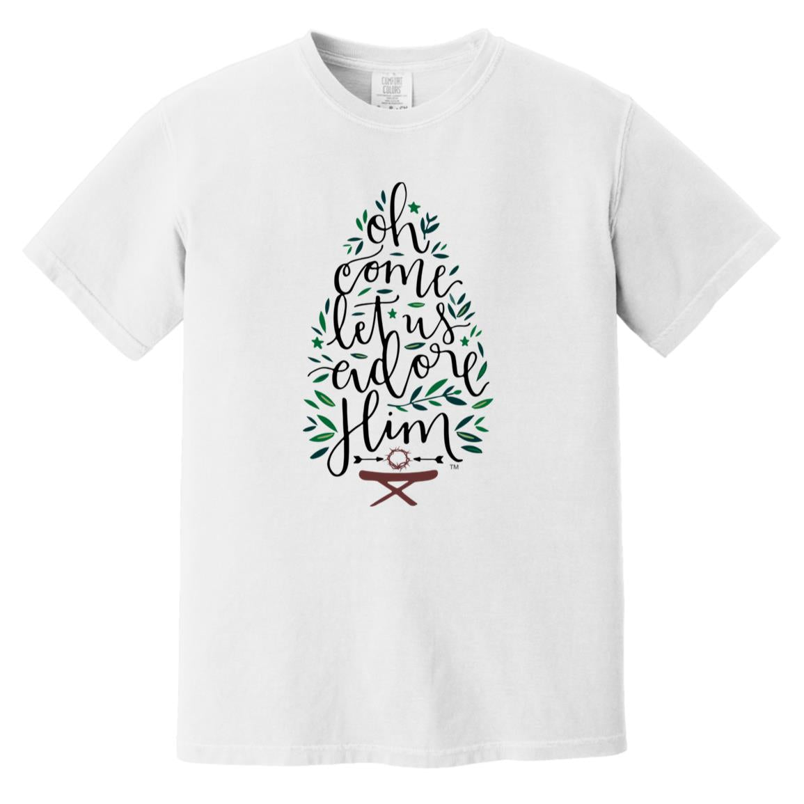 Let us adore Him - Men's Soft-Washed Comfort Cotton Short Sleeve T-Shirt