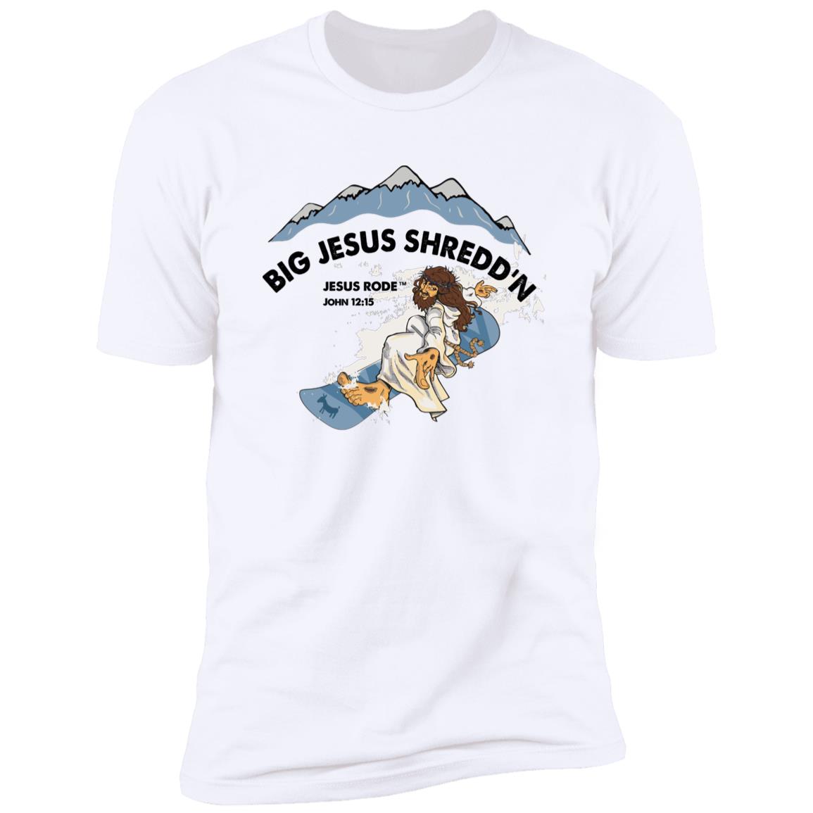 Shredd'n Jesus Men's Premium Short Sleeve T-Shirt