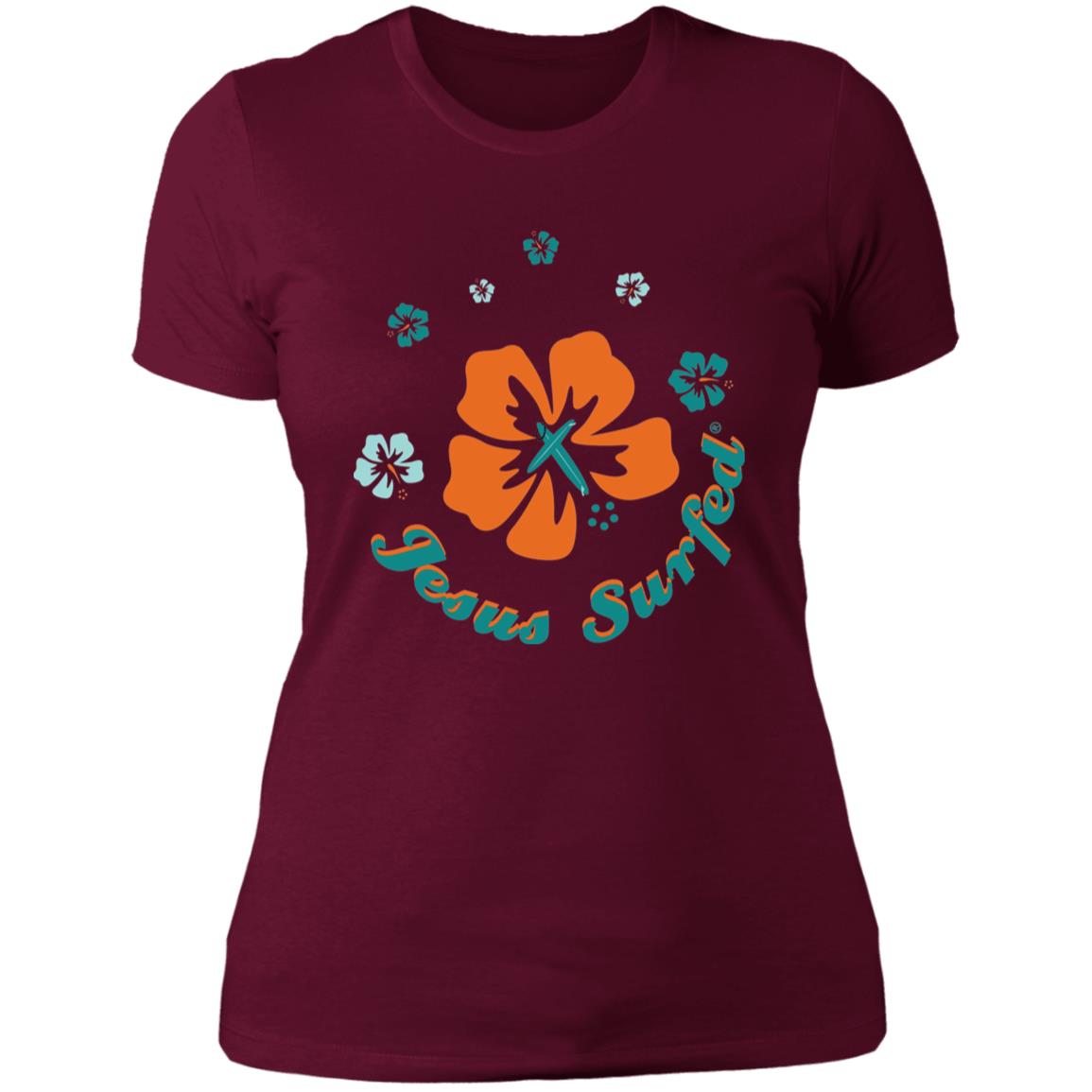 Ring of Flowers - Women's Boyfriend T-Shirt