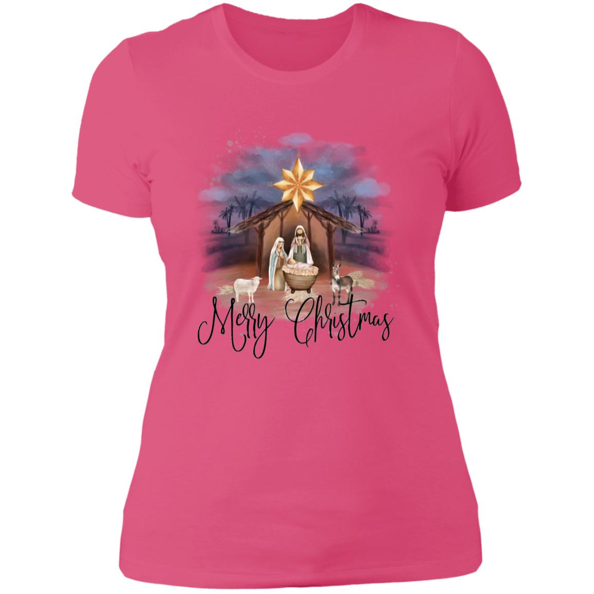 Merry Christmas - Women's Boyfriend T-Shirt