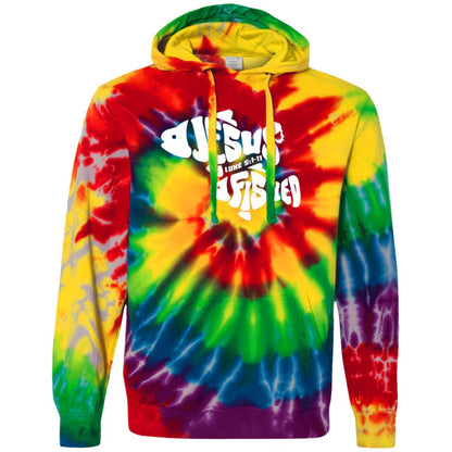 OneFish TwoFishMen/Women Unisex Tie-Dyed Pullover Hoodie