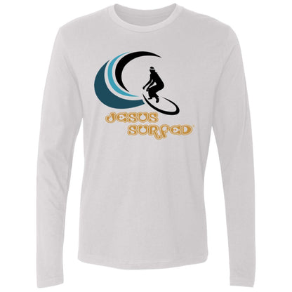 Ridin' the Wave - Men's Premium Long Sleeve T-Shirt