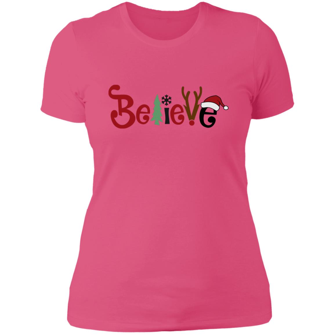 Believe - Women's Boyfriend T-Shirt