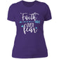 Faith Over Fear Mother's Day Women's Boyfriend T-Shirt