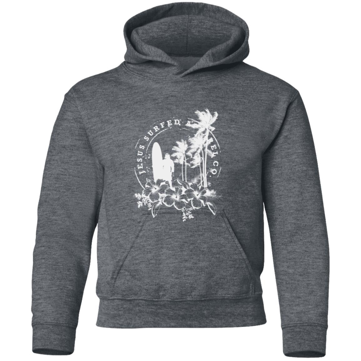 Jesus Surfed Apparel - Boy's/Girl's Youth Cotton Hoodie