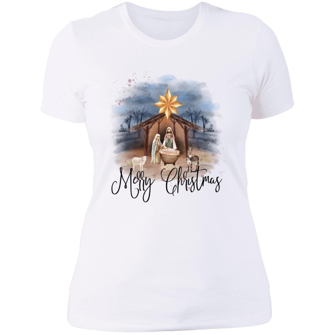 Merry Christmas - Women's Boyfriend T-Shirt