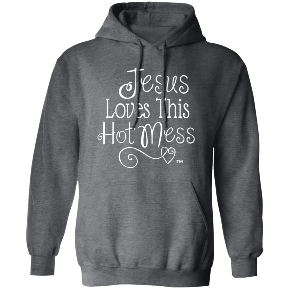 Jesus Loves This Hot Mess Mother's Day Men/Women Unisex Hoodie Sweatshirt