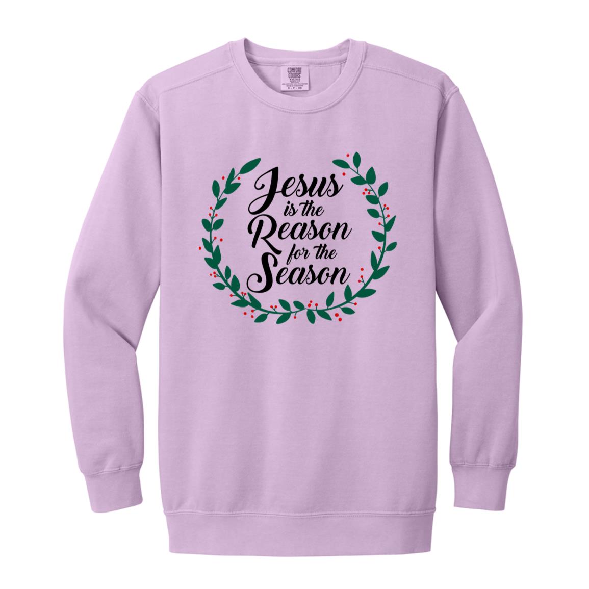 Reason for the Season - Men/Women Unisex Soft-Washed Crewneck Sweatshirt