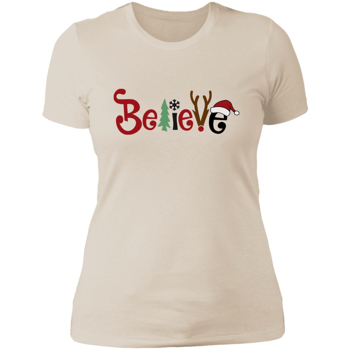 Believe - Women's Boyfriend T-Shirt