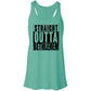 Straight Outta Bethlehem - Women's Flowy Racerback Tank