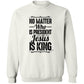 Jesus is King Men/Women Unisex Crewneck Sweatshirt